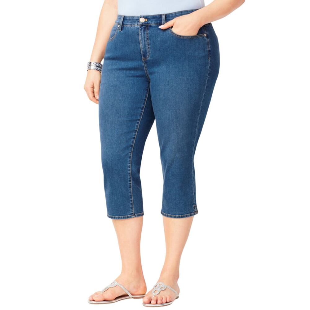 Duplex by Tique Women’s Capri Jeans Size 20W